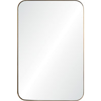 Edwin Wall Mirror Bronze By Renwil