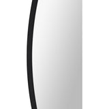 Posadas Wall Mirror Matte Black By Renwil