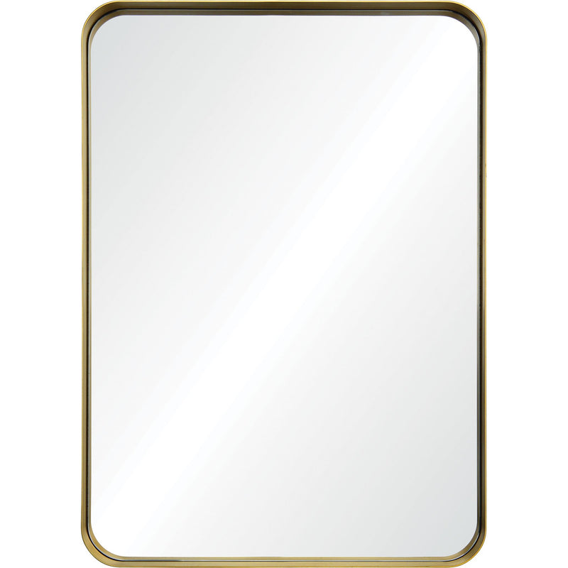 Barton Wall Mirror Gold Foil By Renwil