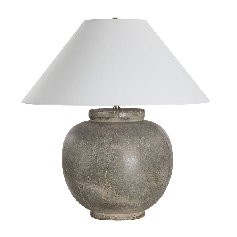 Olivia Table Lamp Olive Wash By Renwil
