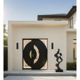 Jasper 20-inch 2-light Textured Black LED Exterior Wall Sconce