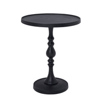 Yates Side Table Matte Black By Renwil