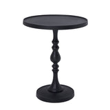 Yates Side Table Matte Black By Renwil