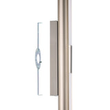 Colton 24-inch 2-light Brushed Nickel 5CCT LED Vanity Light with Etched Opal Glass Shades