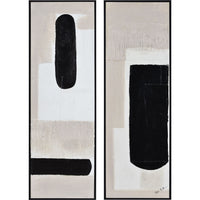 Dragoni  Canvas Art Black By Renwil