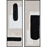Dragoni  Canvas Art Black By Renwil