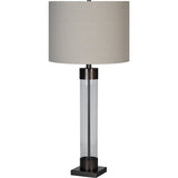 Meredith Table Lamp Clear By Renwil