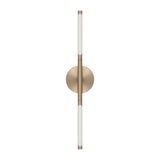Overture 24-inch 2-light Champagne Gold 5CCT LED Vanity Light