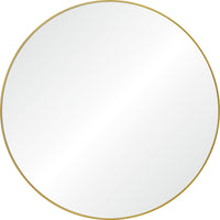 Fragoso Wall Mirror Gold By Renwil