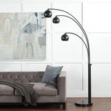 Folia Floor Lamp Matte Black By Renwil