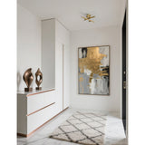 Manhattan 18-inch 6-light Brushed Gold LED Wall Sconce