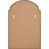 Asmara Wall Mirror Matte Black By Renwil