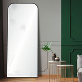 Mandret Full Length Mirror Black By Renwil