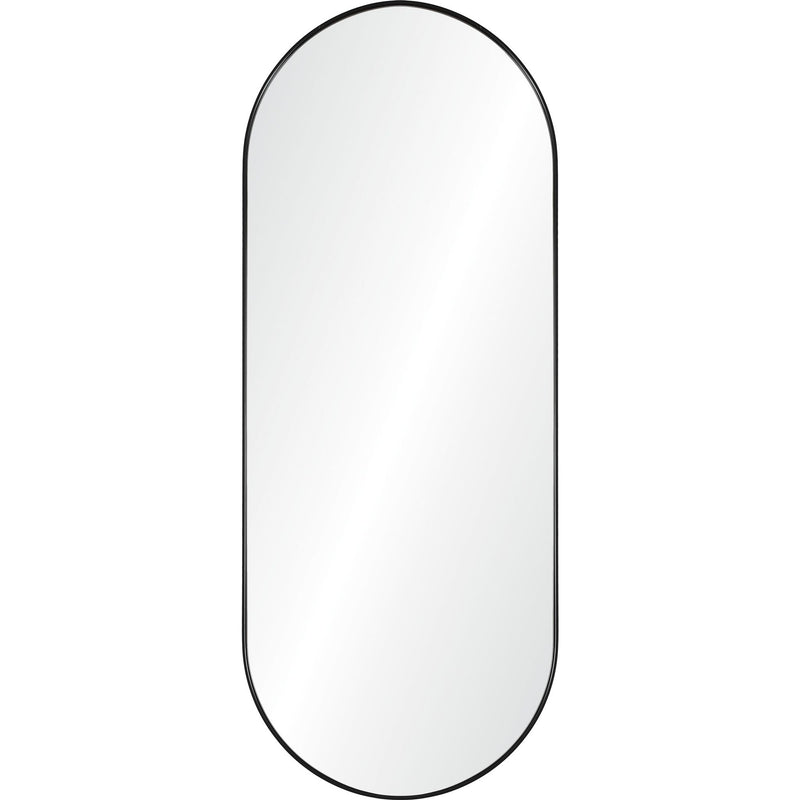 Ammar Wall Mirror Matte Black By Renwil