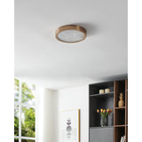 Argyle 12-inch Champagne Gold and Natural Alabaster 5CCT LED Flush Mount