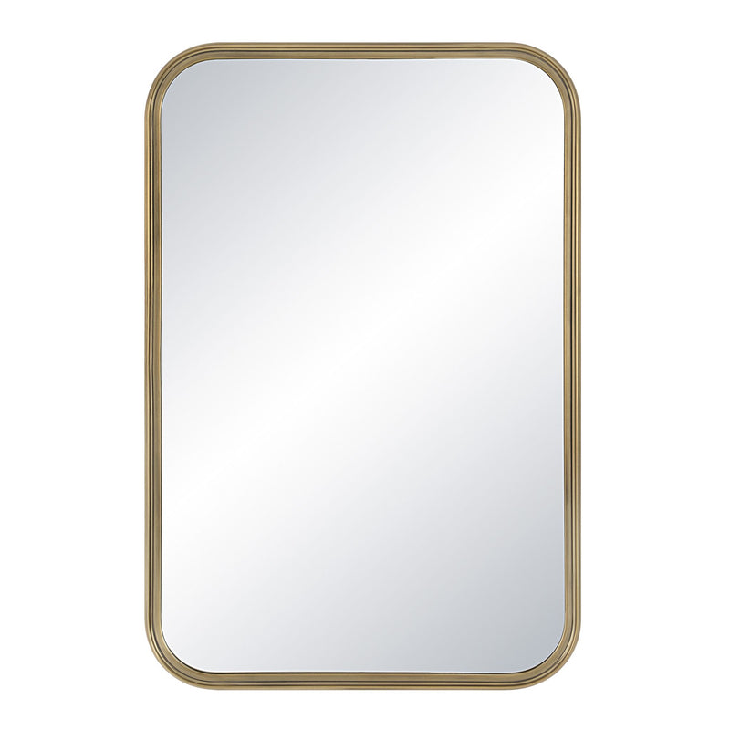 Jyn Wall Mirror ANTIQUE BRUSHED BRASS By Renwil