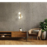 Julep 12-inch 3-light Brushed Gold Pendant Light with Opal Glass Shades