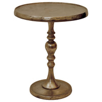 Romina Brass Table Antique Brass By Renwil