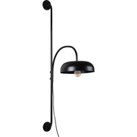 Draco Wall Sconce Black By Renwil
