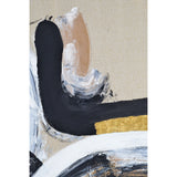 Ilya  Canvas Art Black By Renwil
