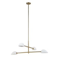 Tulla Ceiling Fixture Champagne By Renwil