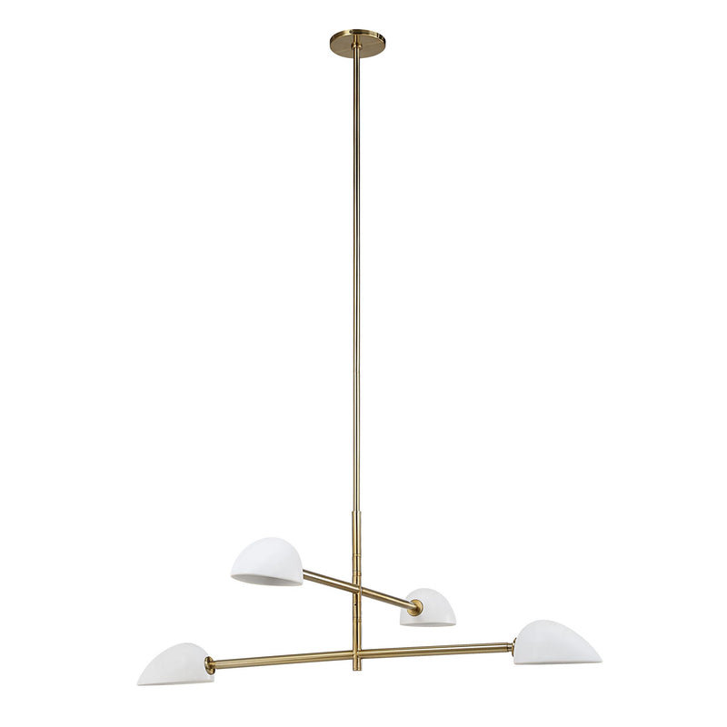 Tulla Ceiling Fixture Champagne By Renwil