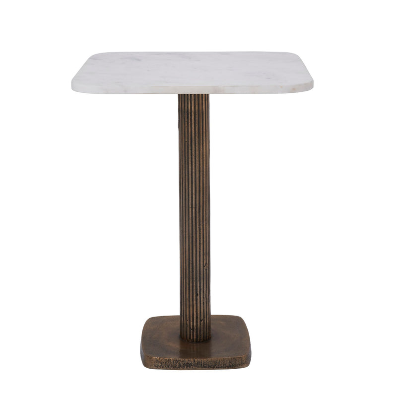 Allard Side Table WHITE By Renwil