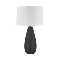 Tala Table Lamp Matte Black By Renwil