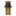 Mcgill 13-inch 1-light Natural Brass Wall Sconce with Matte Black and Gold Metal Shade