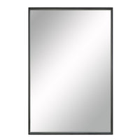 Annalise Wall Mirror Matte Black By Renwil