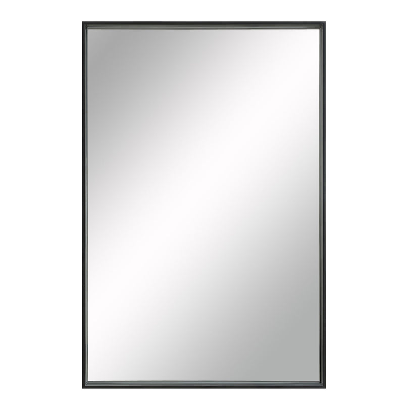 Annalise Wall Mirror Matte Black By Renwil