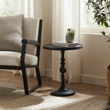 Yates Side Table Matte Black By Renwil