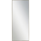 Northern Wall Mirror Antique Brass By Renwil