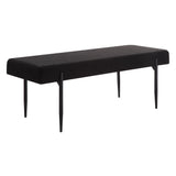 Lowe Bench Black By Renwil