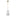 Bryony 12-inch 1-light Brushed Gold Convertible Pendant with White Synthetic Silk Shade