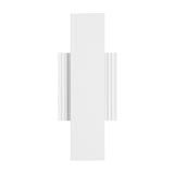 Jacks 15-inch Textured White 5CCT LED Exterior Wall Sconce
