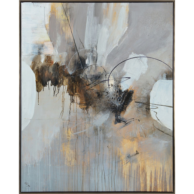 Keys  Canvas Art Silver By Renwil
