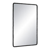 Jorah Wall Mirror MATTE BLACK By Renwil