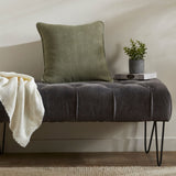 Lavigne Indoor Pillow Dark Green By Renwil