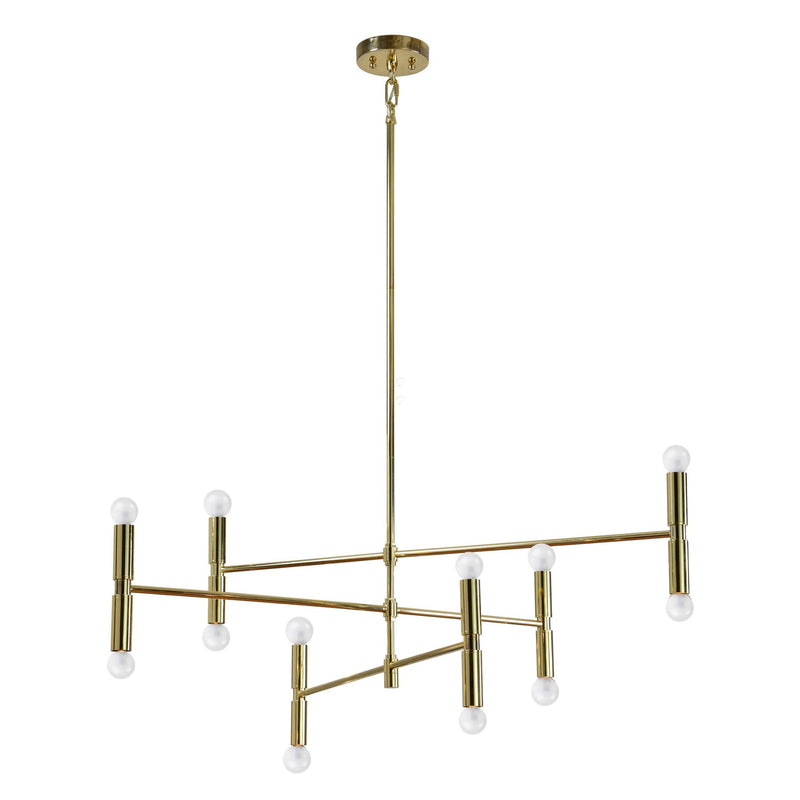 Axis Ceiling Fixture Gold By Renwil