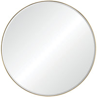 Thallo Wall Mirror Gold Leaf By Renwil