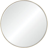 Thallo Wall Mirror Gold Leaf By Renwil