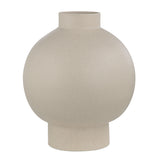 Lamoureux Vase Textured Matte Ivory By Renwil