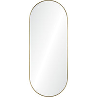 Marius Full Length Mirror Gold Leaf By Renwil