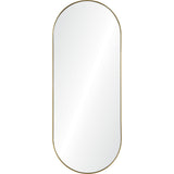 Marius Full Length Mirror Gold Leaf By Renwil