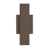 Jacks 15-inch Architectural Bronze 5CCT LED Exterior Wall Sconce