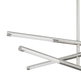 Overture 24-inch 6-light Polished Nickel 5CCT LED Chandelier