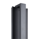Jubilee 18-inch Matte Black 5CCT LED Exterior Wall Sconce