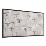 Shah  Canvas Art DARK GREY By Renwil
