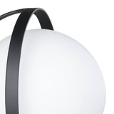 Parker 6-inch 1-light Matte Black Vanity Light with Etched Opal Glass Shade
